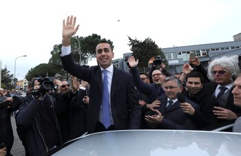 Luigi Di Maio, líder del