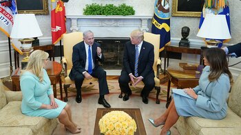 Donald Trump y Benjamin Netanyahu