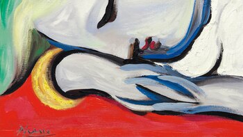 En esta obra, Marie-Thérése Walter