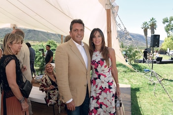 Sergio Massa y Malena Galmarini