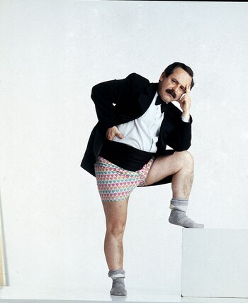 Desfachatado y divertido, era un