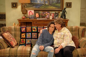 Roseanne Barr y Sarah Gilbert