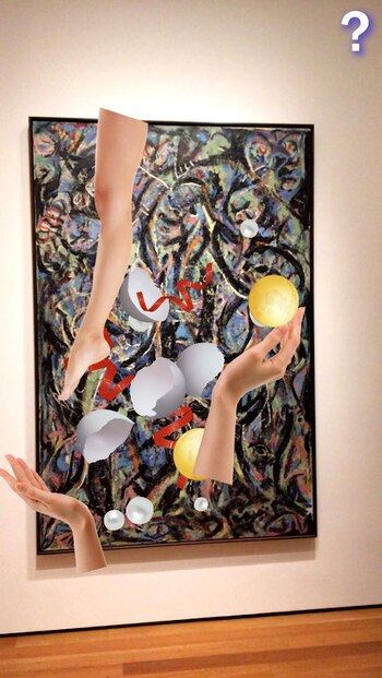 Pintura Aumentada. Imagen: Mack DeGeurin