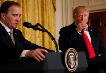 Donald Trump, en conferencia de