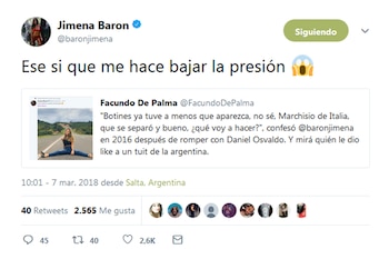 La respuesta con humor de