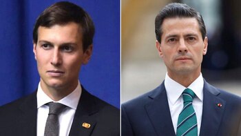 Jared Kushner y Enrique Peña