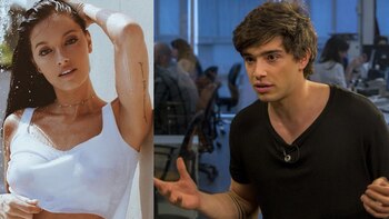 Oriana Sabatini y Julián Serrano