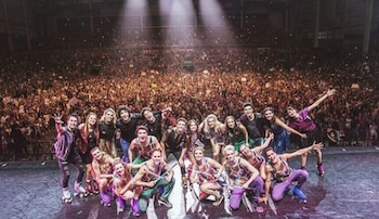 En pleno show de Soy