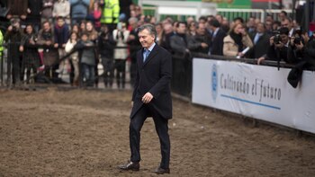 Mauricio Macri en la Sociedad