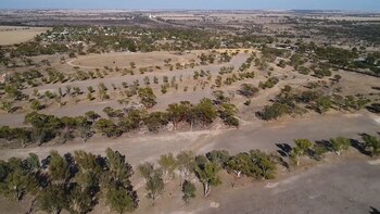 La toma aérea captada por