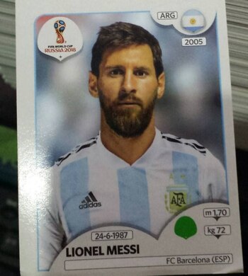 Lionel Messi tendrá su figurita