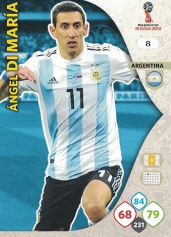 La versión Adrenalyn de Ángel