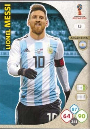 La versión Adrenalyn de Lionel