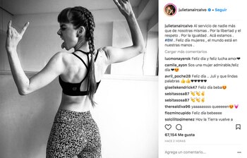 Julieta Nair Calvo (foto Instagram)