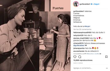 Guillermina Valdes (Foto Instagram)