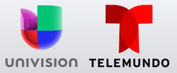 Univision y Telemundo cadenas hispanas