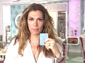 La actriz Florencia de la