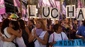 Las mujeres también marcharon en Formosa