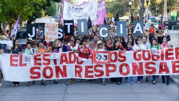Las mujeres que marcharon por las calles de Neuquén