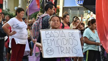 El reclamo en las calles de Córdoba