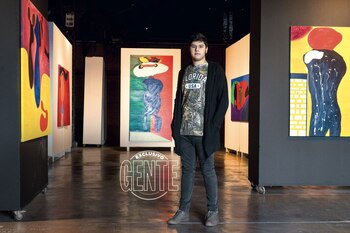 Martín Páez en su primera