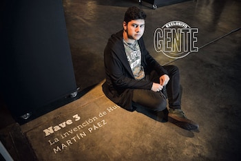 Martín Páez en su primera