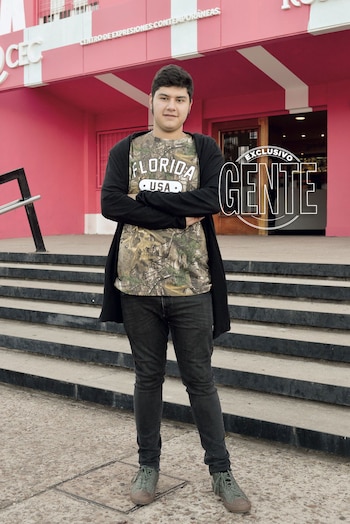 Martín Páez en su primera