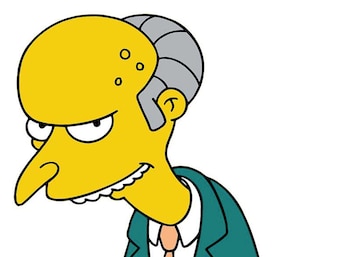 El señor Burns es el