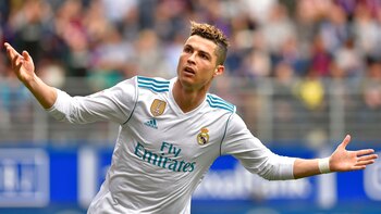 (AFP) Cristiano Ronaldo alcanzó los
