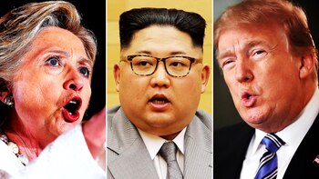 Hillary Clinton, Kim Jong-un y