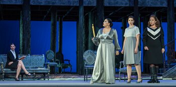 Ensayo de “Tres hermanas” (Prensa