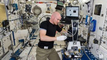 El astronauta alemán Alexander Gerst