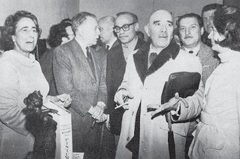 Junto a Borges y Sabato