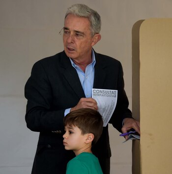 Uribe aseguró que aspira a