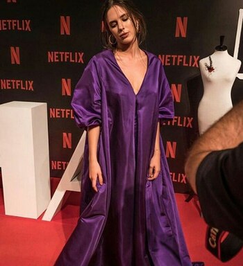 Delfi Chaves, una de las protagonistas de la serie