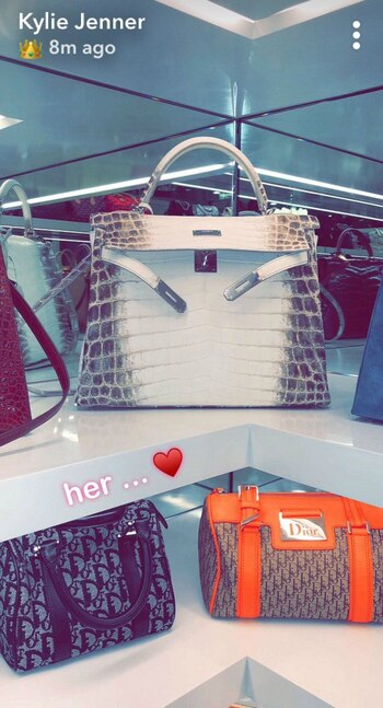 Dior también. (Foto Instagram Stories)