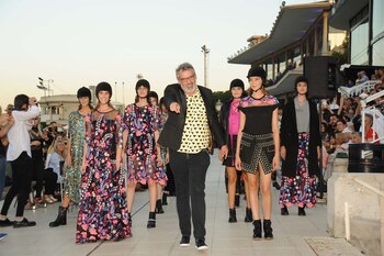 El diseñador Benito Fernández mostró