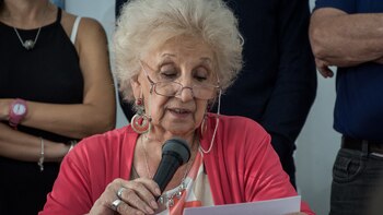 Estela de Carlotto, titular de