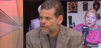 Alfredo Casero, durante la entrevista