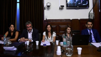 Gabriel Marino estuvo sentado en