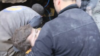 Tras sacarlo, se lo llevaron