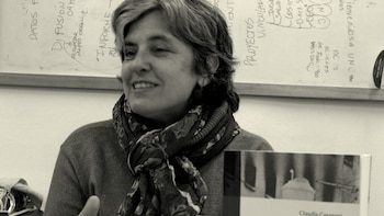 La abogada Claudia Cesaroni, del