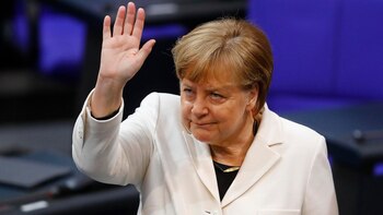 La canciller Angela Merkel anunció su