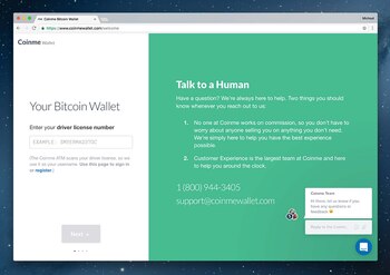 La billetera virtual de Coinme