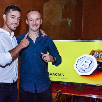 Kevin Bootz y Leopoldo Simini,