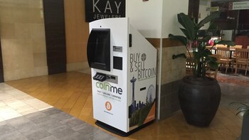 Un cajero automático de Coinme