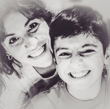Ginaninna y Benjamín. (Foto: Instagram)
