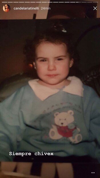 De muy pequeña. (Foto: Instagram