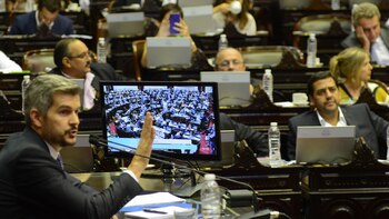 Marcos Peña esta semana durante