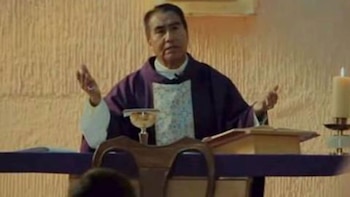 El sacerdote Carlos López Valdes,